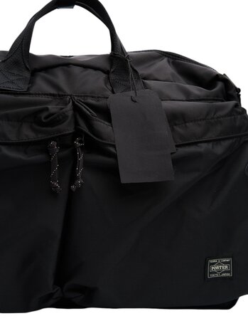 Porter Yoshida PORTER-YOSHIDA & CO. FORCE 3-WAY BRIEFCASE BAG BLACK Porter Yoshida PORTER-YOSHIDA & CO. FORCE 3-WAY BRIEFCASE BAG BLACK