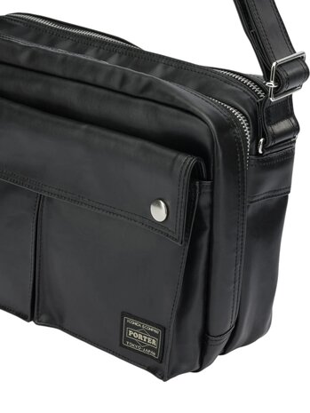 Porter Yoshida PORTER-YOSHIDA & CO. FREE STYLE SHOULDER BAG BLACK Porter Yoshida PORTER-YOSHIDA & CO. FREE STYLE SHOULDER BAG BLACK