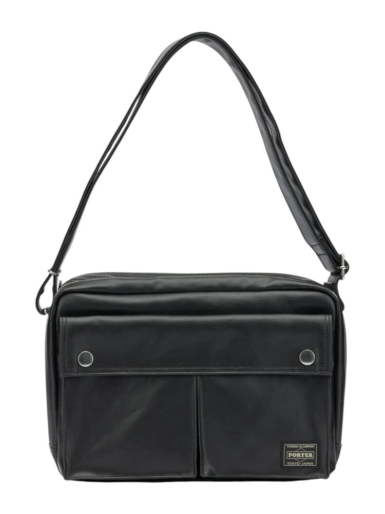 Porter Yoshida PORTER-YOSHIDA & CO. FREE STYLE SHOULDER BAG BLACK Porter Yoshida PORTER-YOSHIDA & CO. FREE STYLE SHOULDER BAG BLACK