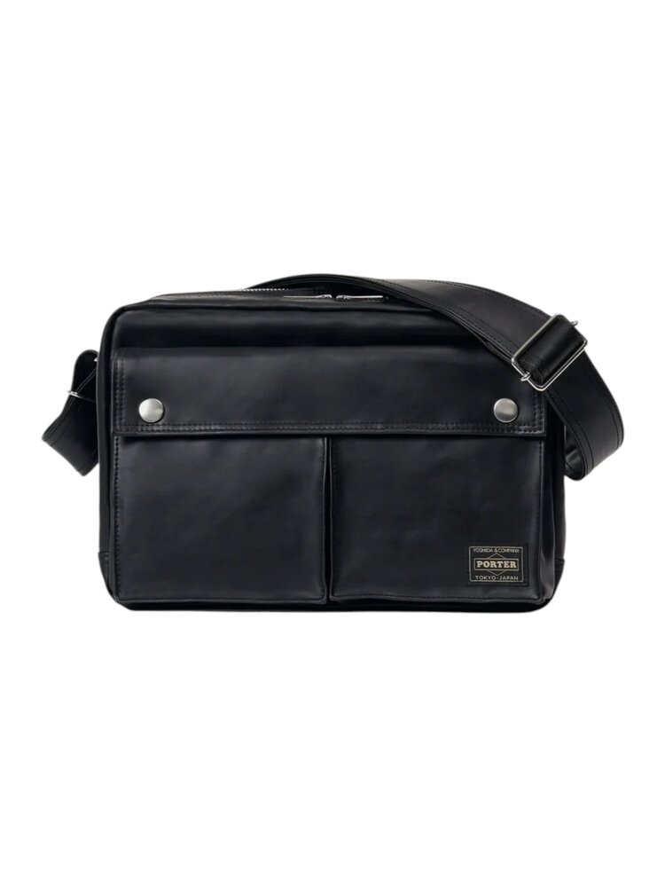 Porter Yoshida PORTER-YOSHIDA & CO. FREE STYLE SHOULDER BAG BLACK Porter Yoshida PORTER-YOSHIDA & CO. FREE STYLE SHOULDER BAG BLACK