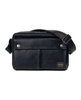Porter Yoshida PORTER-YOSHIDA & CO. FREE STYLE SHOULDER BAG BLACK Porter Yoshida PORTER-YOSHIDA & CO. FREE STYLE SHOULDER BAG BLACK