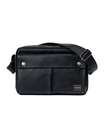 Porter Yoshida PORTER-YOSHIDA & CO. FREE STYLE SHOULDER BAG BLACK Porter Yoshida PORTER-YOSHIDA & CO. FREE STYLE SHOULDER BAG BLACK
