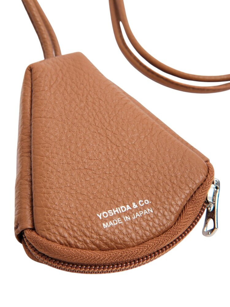 Porter Yoshida PORTER-YOSHIDA & CO. CALM KEY POUCH CAMEL