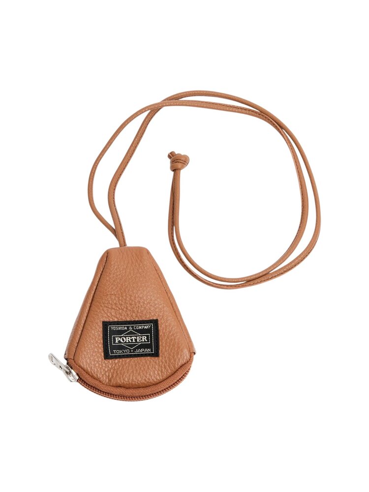 Porter Yoshida PORTER-YOSHIDA & CO. CALM KEY POUCH CAMEL