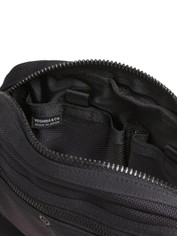 Porter Yoshida PORTER-YOSHIDA & CO. HEAT SMALL SHOULDER BAG BLACK