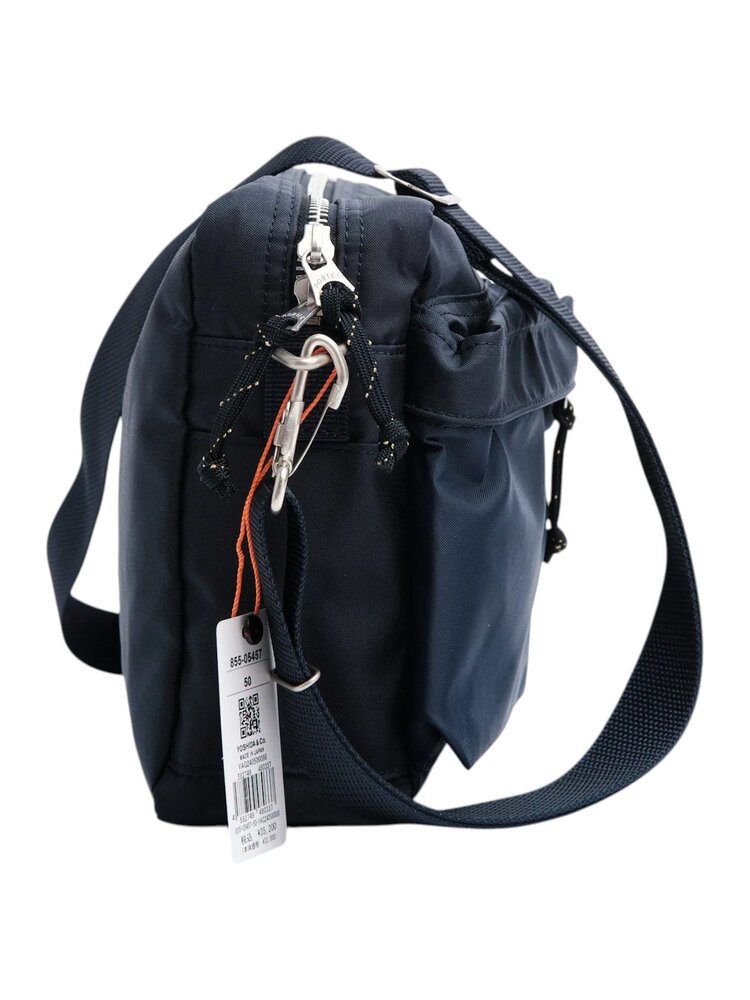 Porter Yoshida PORTER-YOSHIDA & CO. FORCE SHOULDER BAG SMALL NAVY