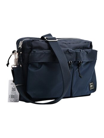 Porter Yoshida PORTER-YOSHIDA & CO. FORCE SHOULDER BAG SMALL NAVY