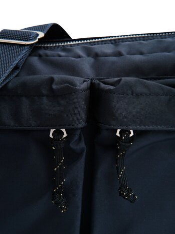 Porter Yoshida PORTER-YOSHIDA & CO. FORCE SHOULDER BAG SMALL NAVY