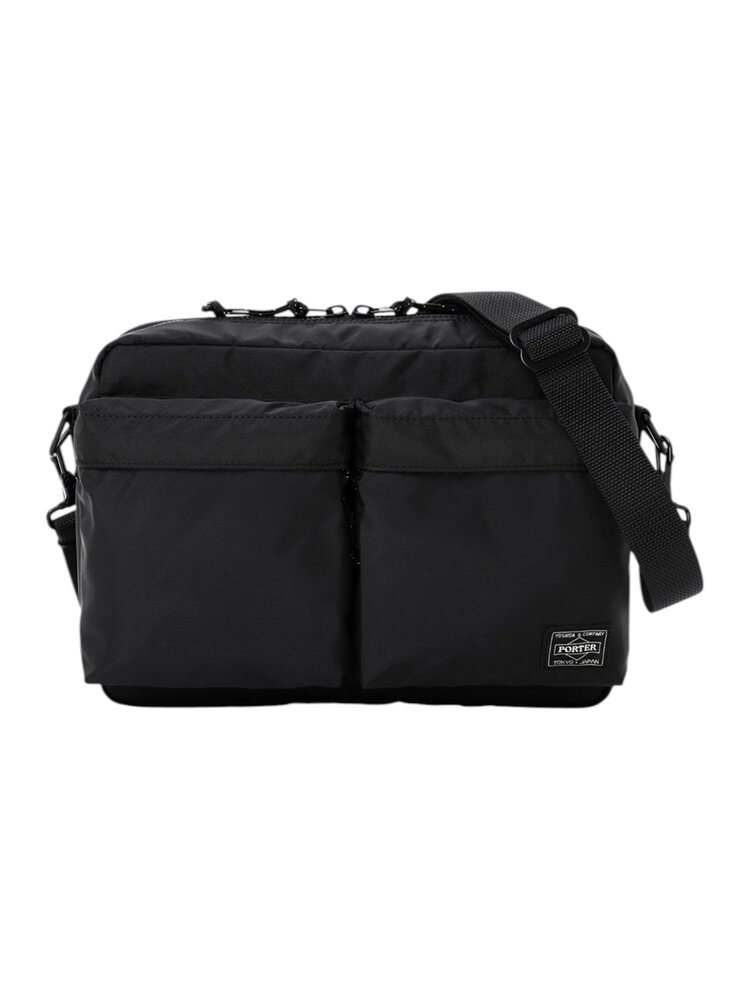 Porter Yoshida PORTER-YOSHIDA & CO FORCE SHOULDER BAG SMALL BLACK