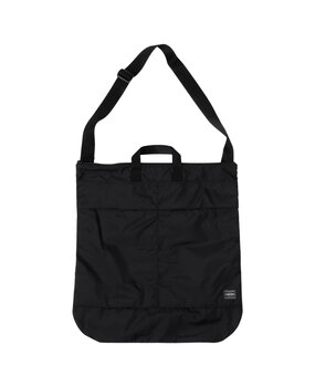 Porter Yoshida PORTER-YOSHIDA & CO. FLEX TWO-WAY HELMET BAG BLACK
