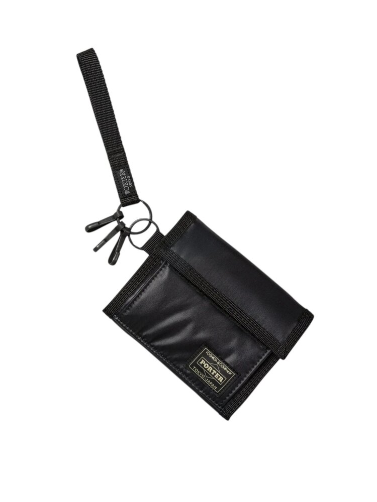 Porter Yoshida PORTER-YOSHIDA & CO. CAPSULE WALLET BLACK Porter Yoshida PORTER-YOSHIDA & CO. CAPSULE WALLET BLACK