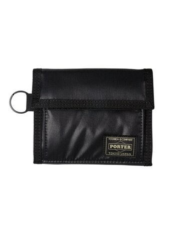 Porter Yoshida PORTER-YOSHIDA & CO. CAPSULE WALLET BLACK Porter Yoshida PORTER-YOSHIDA & CO. CAPSULE WALLET BLACK