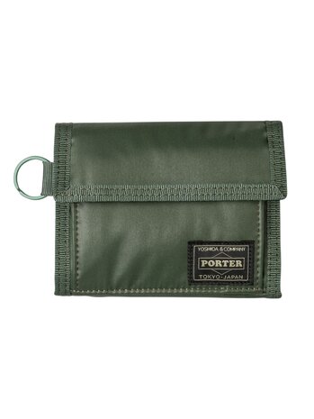 Porter Yoshida PORTER-YOSHIDA & CO. CAPSULE WALLET KHAKI GREEN Porter Yoshida PORTER-YOSHIDA & CO. CAPSULE WALLET KHAKI GREEN