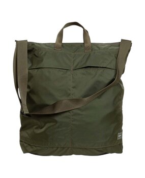 Porter Yoshida PORTER-YOSHIDA & CO. FLEX TWO-WAY HELMET BAG OLIVE