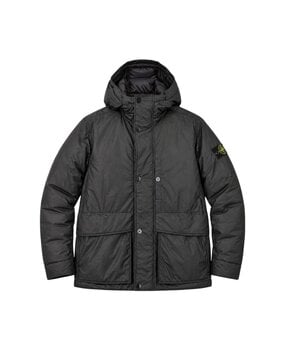 Stone Island STONE ISLAND POLY NYLON CIRE JACKET ANTHRACITE