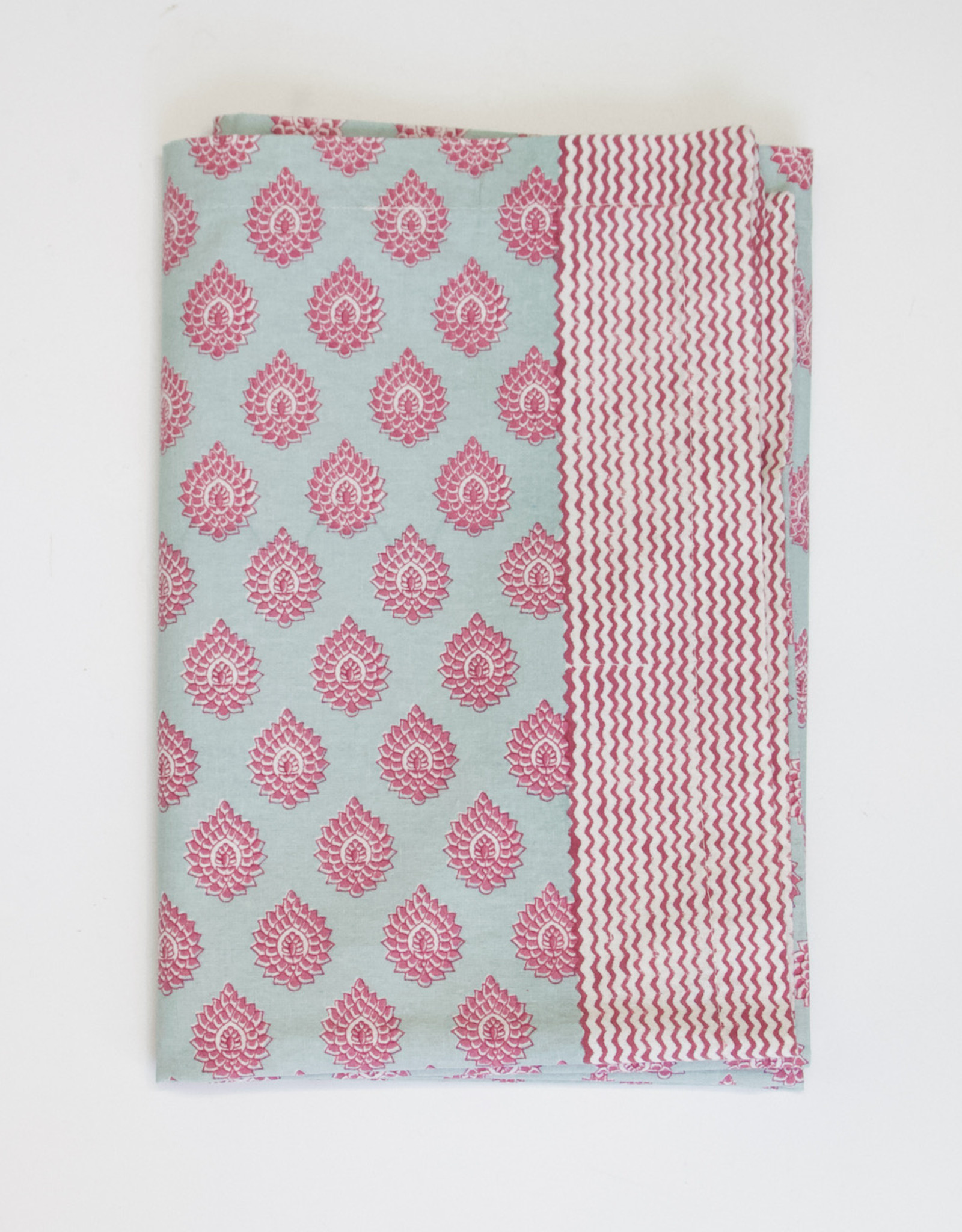 Rozablue Rozablue -Lotus roza - Handmade table cloth  150 x 240