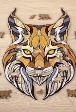 EWA Eco - wood - art - Lynx  legpuzzel -Andreas Preis
