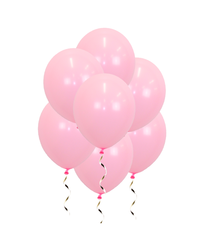 Q2party Roze Ballonnen 34 Cm 50 Stuks