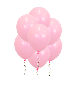 Q2party Roze Ballonnen 34 Cm 100 Stuks