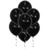 Zwarte Ballonnen 34 Cm 100 Stuks