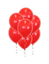 Q2party Rode Ballonnen 34 Cm 50 Stuks