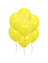 Q2party Gele Ballonnen 34 Cm 50 Stuks