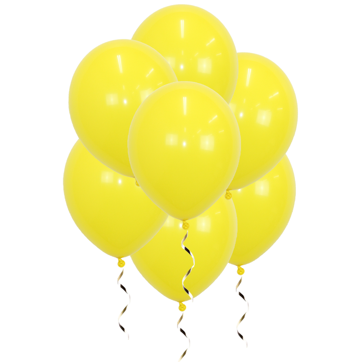 Q2party Gele Ballonnen 34 Cm 100 Stuks