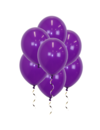 Q2party Paarse Ballonnen 34 Cm 50 Stuks