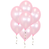 Roze Metallic Ballonnen 34 Cm 50 Stuks
