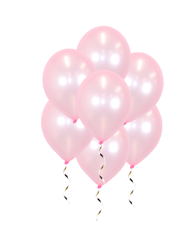 Q2party Roze Metallic Ballonnen 34 Cm 50 Stuks