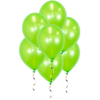 Groene Metallic Ballonnen 34 Cm 10 Stuks