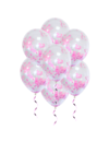 Q2party Roze Confetti Ballonnen 34 Cm 50 Stuks