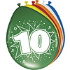 Folat ballon 10 jaar 8 St