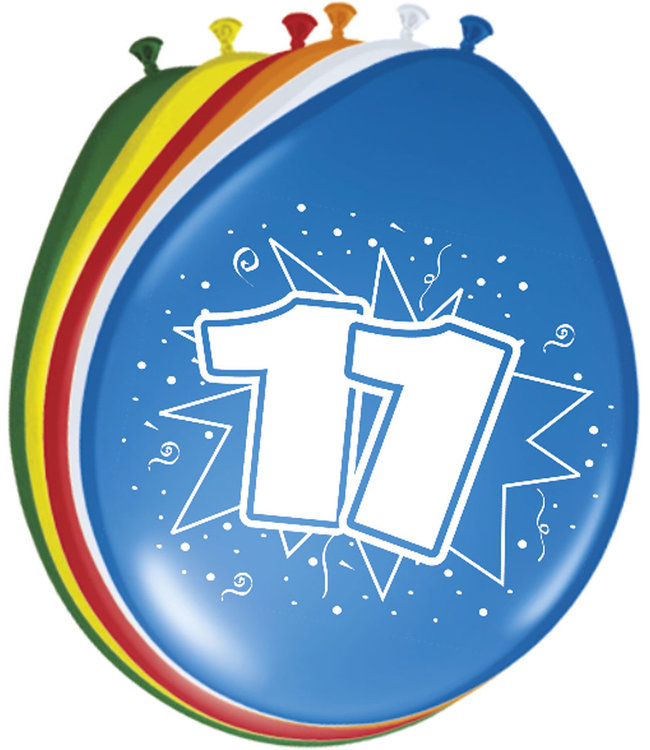 Folat Folat ballon 11 jaar 8 St