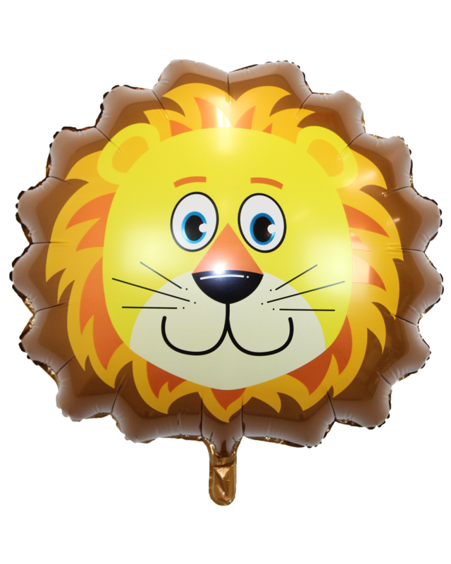 Q2party Leeuw Folie Ballon XXL 81 cm