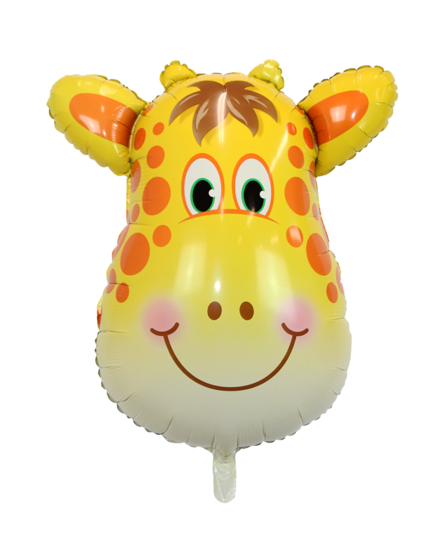 Q2party Giraffe Folie Ballon XXL 81 cm