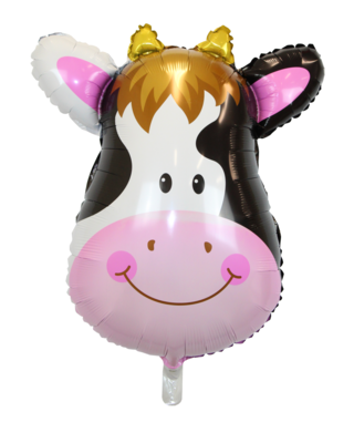 Q2party Koe Folie Ballon XXL 81 cm