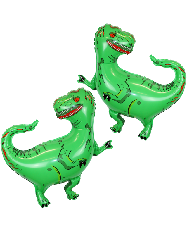 Q2party Dino Folie Ballon 70 cm 2 Stuks