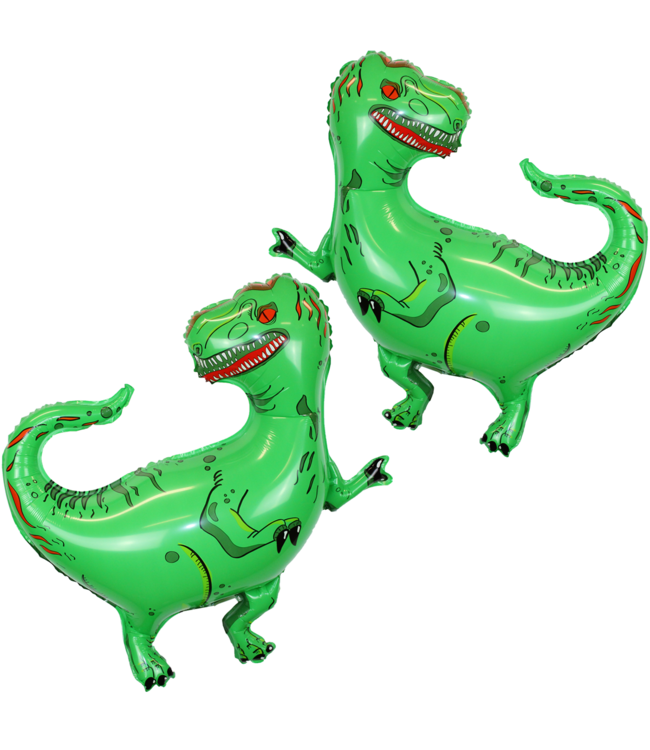 Q2party Dino Folie Ballon 70 cm 2 Stuks