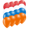Rood Wit Blauw Oranje Ballonnen EK WK Koningsdag Versiering 400 Stuks