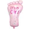 Its A Girl Folie Ballon Babyshower Versiering 70 Cm
