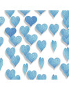 Q2party Hartjes Slinger Blauw Versiering 4 Meter