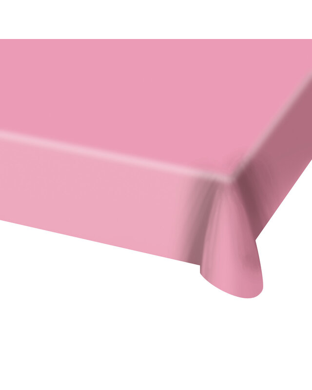 Folat Tafelkleed Roze Plastic 180 X 130 Cm