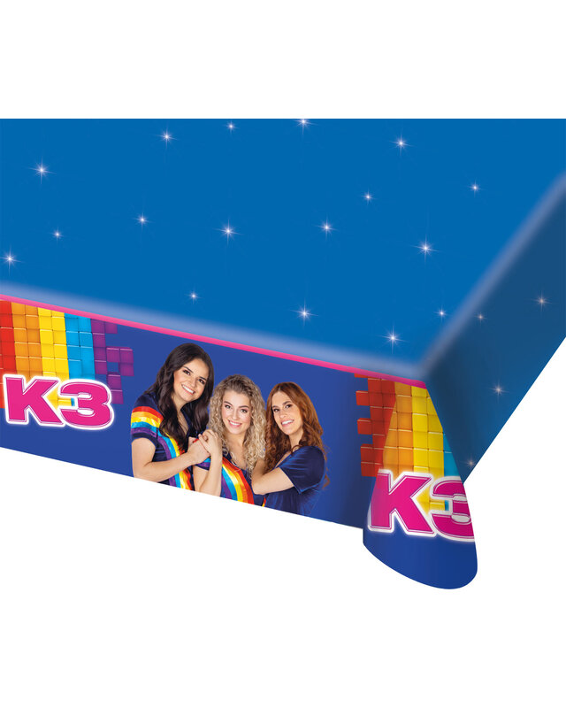 Folat K3 Tafelkleed Plastic K3 Versiering 180 X 130 Cm