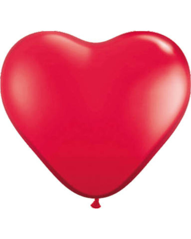 Folat Hartjes Ballonnen Rood Valentijn Versiering 30 Cm 8 Stuks