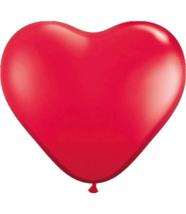 Bijdrage transactie Psychologisch Folat Hartjes Ballonnen Rood Valentijn Versiering 30 Cm 8 Stuks - Q2Party
