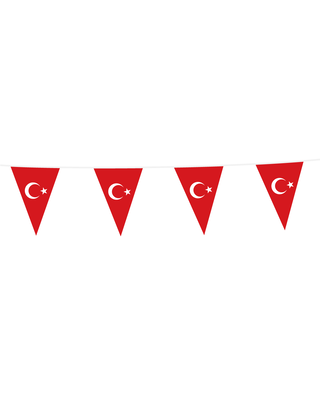 Globos Vlaggenlijn Turkije Slingers 10 Meter