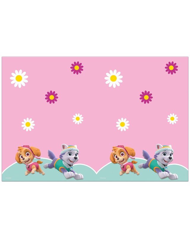Globos Skye Paw patrol Tafelkleed Versiering 120 X 180 Cm
