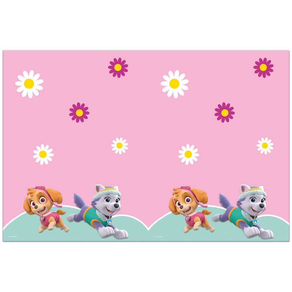 Globos Skye Paw patrol Tafelkleed Versiering 120 X 180 Cm
