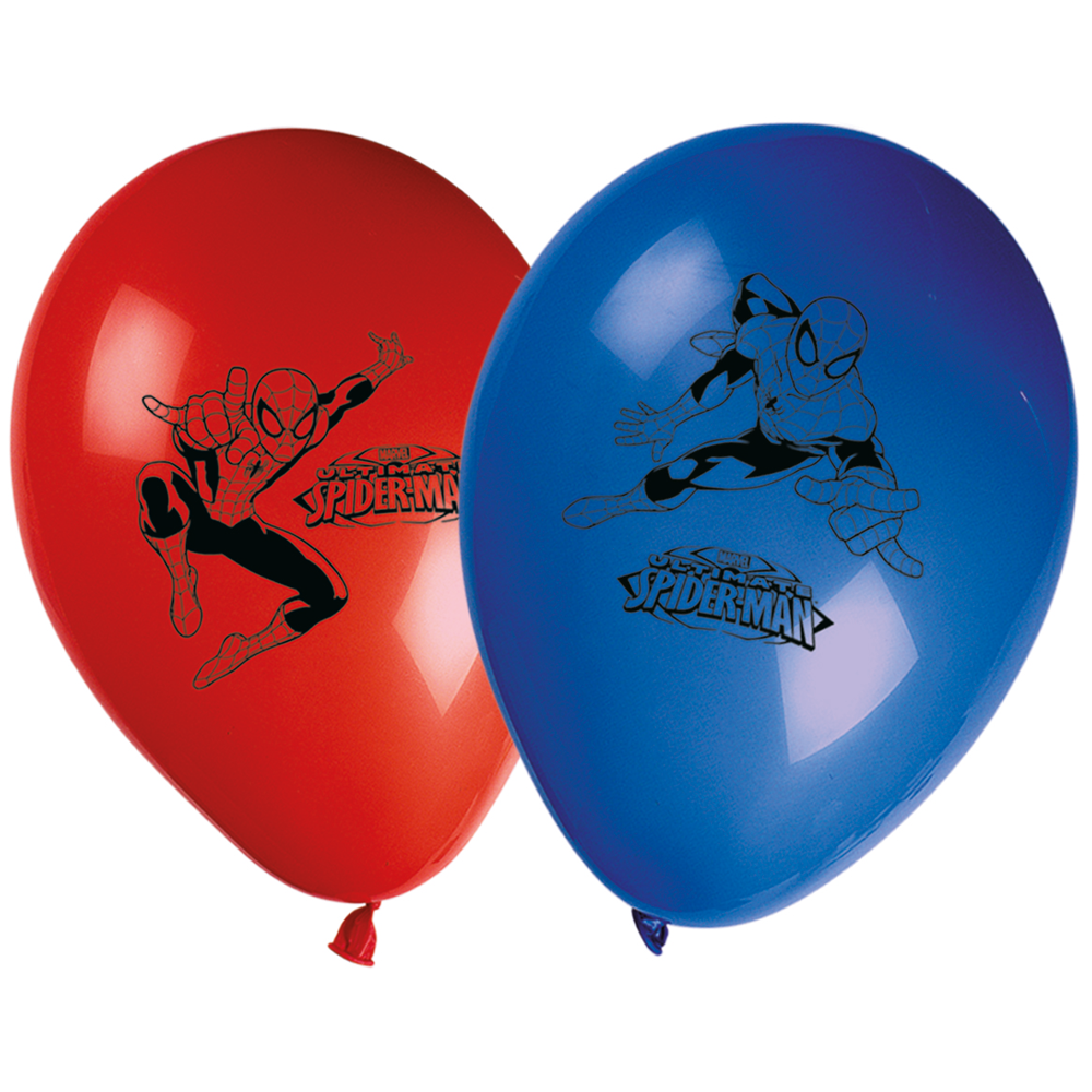 Globos Spiderman Ballonnen Versiering 30 Cm 8 Stuks